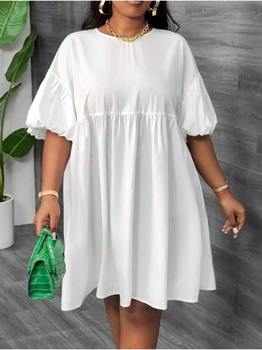 SHEIN White Dress
